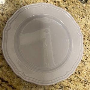 Rarely used, nice big purple plates from ikea